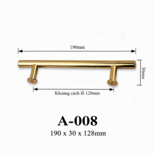 Kích thước Tay cầm và quai xách A-008 (phiên bản 1)
