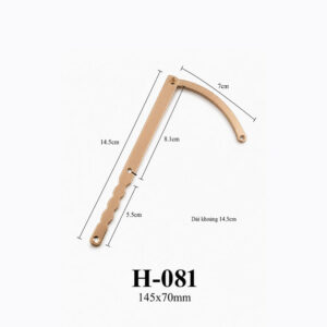 Kích thước Phụ kiện giỏ nhựa H-081
