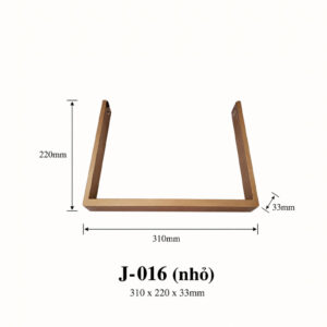 Kích thước Quai giỏ chữ U J-016