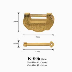 Kích thước Phụ kiện giỏ nhựa K-006 (phiên bản 3)