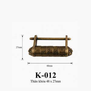 Kích thước Phụ kiện giỏ nhựa K-012