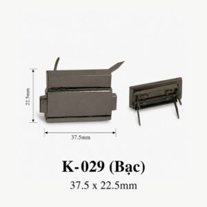 Kích thước Phụ kiện giỏ nhựa K-029 (phiên bản 1)