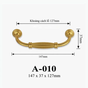 Kích thước Tay cầm và quai xách A-010