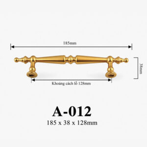 Kích thước Tay cầm và quai xách A-012