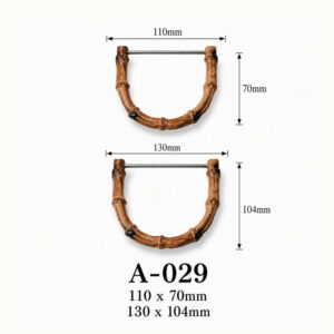 Kích thước Tay cầm và quai xách A-029