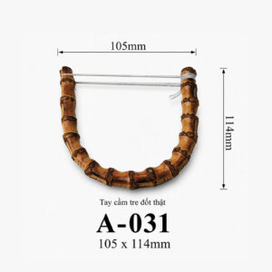 Kích thước Tay cầm và quai xách A-031