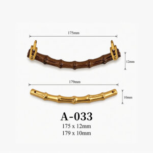 Kích thước Tay cầm và quai xách A-033