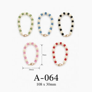 Quai chuỗi hạt năm màu A-064