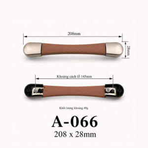 Kích thước Tay cầm và quai xách A-066