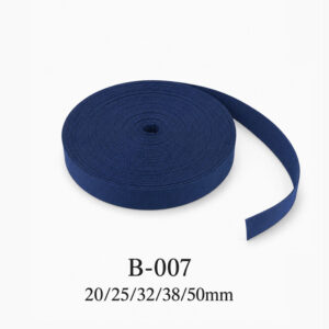 Dây đai dệt cuộn xanh navy B-007