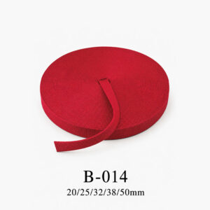 Dây đai dệt cuộn màu đỏ B-014