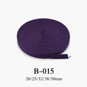 Dây đai dệt cuộn màu tím B-015