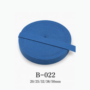 Dây đai dệt cuộn màu xanh dương B-022