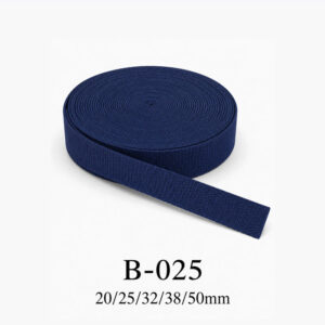 Dây đai dệt cuộn xanh navy B-025