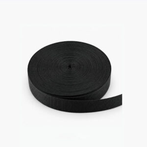 Dây đai dệt cuộn màu đen B-027