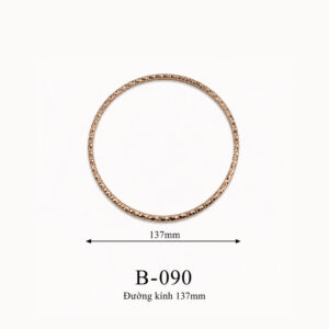 Tay cầm hộp quà kim loại B-090 đường kính 137 mm – ảnh thông số