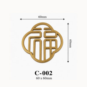 Khung, phụ kiện trang trí nhựa C-002
