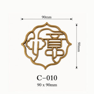 Khung, phụ kiện trang trí nhựa C-010