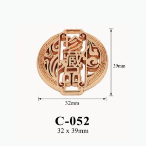 Kích thước Huy hiệu hợp kim C-052