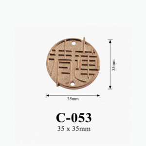 Kích thước Huy hiệu hợp kim C-053