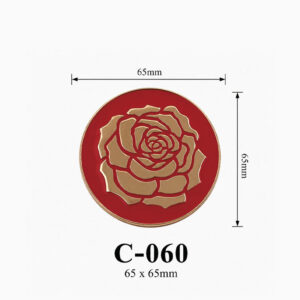 Kích thước Huy hiệu hợp kim C-060