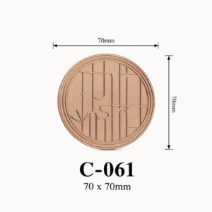Kích thước Huy hiệu hợp kim C-061
