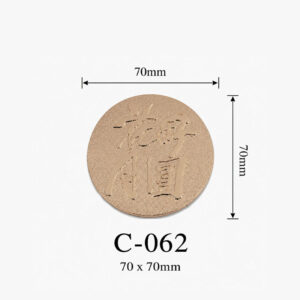 Kích thước Huy hiệu hợp kim C-062