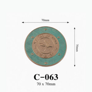 Kích thước Huy hiệu hợp kim C-063