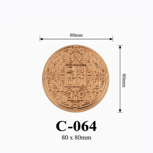 Kích thước Huy hiệu hợp kim C-064