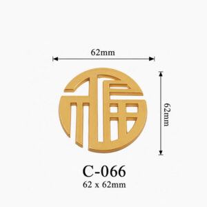 Kích thước Huy hiệu hợp kim C-066