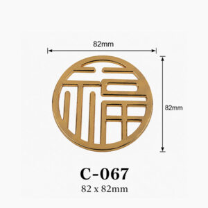 Kích thước Huy hiệu hợp kim C-067