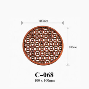 Kích thước Huy hiệu hợp kim C-068