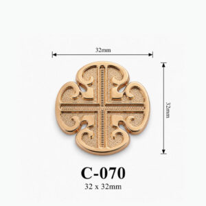 Kích thước Huy hiệu hợp kim C-070
