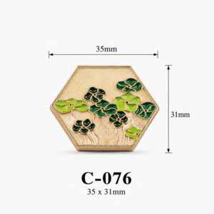 Kích thước Huy hiệu hợp kim C-076