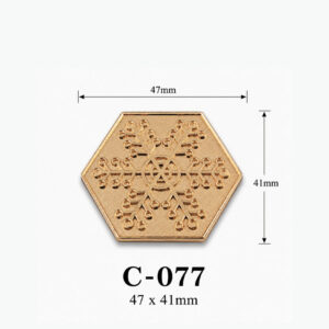 Kích thước Huy hiệu hợp kim C-077
