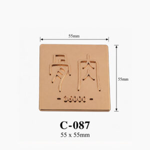 Kích thước Huy hiệu hợp kim C-087