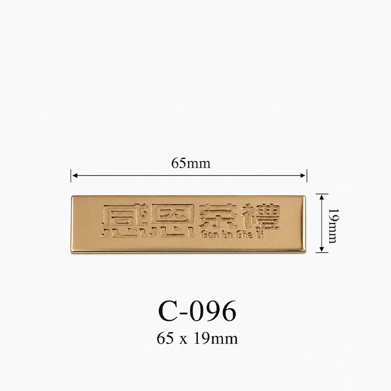 Kích thước Huy hiệu hợp kim C-096