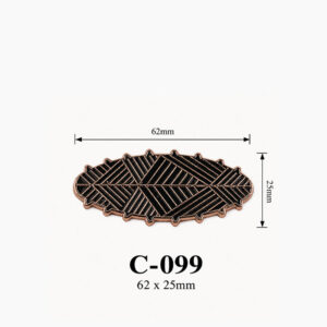 Kích thước Huy hiệu hợp kim C-099