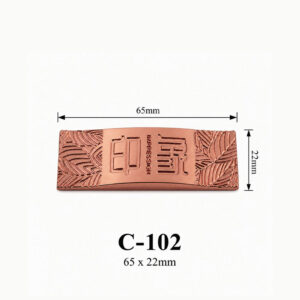 Kích thước Huy hiệu hợp kim C-102
