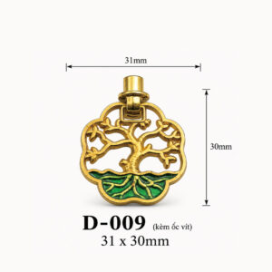 Kích thước Phụ kiện giỏ nhựa D-009 (phiên bản 1)