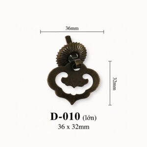 Kích thước Phụ kiện giỏ nhựa D-010 (large)