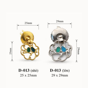 Kích thước Phụ kiện giỏ nhựa D-013
