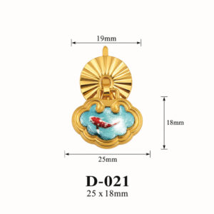 Kích thước Phụ kiện giỏ nhựa D-021