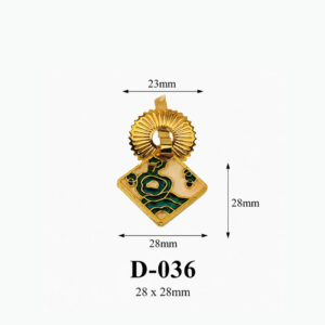 Kích thước Phụ kiện giỏ nhựa D-036