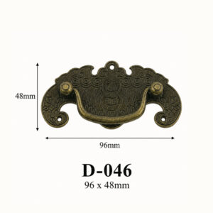 Kích thước Phụ kiện giỏ nhựa D-046