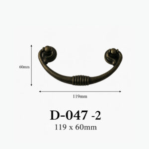 Kích thước Phụ kiện giỏ nhựa D-047 (phiên bản 2)
