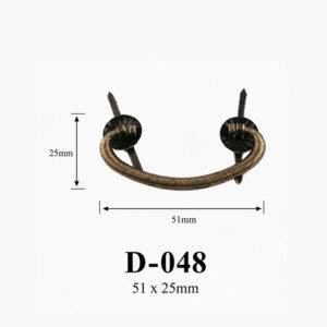 Kích thước Phụ kiện giỏ nhựa D-048