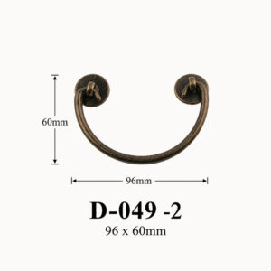 Kích thước Phụ kiện giỏ nhựa D-049 (phiên bản 2)