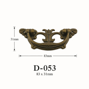 Kích thước Phụ kiện giỏ nhựa D-053