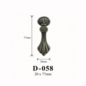 Kích thước Phụ kiện giỏ nhựa D-058
